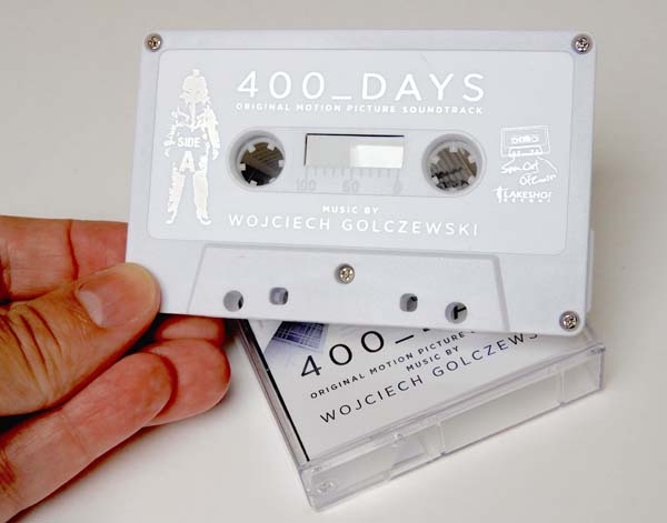 Wojciech Golczewski white and silver tape shell copy