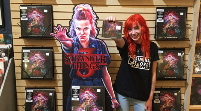 Stranger Things Soundtrack: You Could Win A #StandWithEleven Standee At Local Record Stores Across The U.S.!