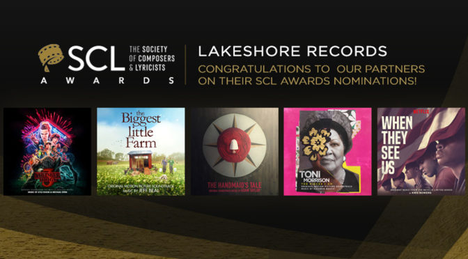 The Society of Composers & Lyricists: Lakeshore Congratulates Partners on Six Nominations For The Inaugural Awards!